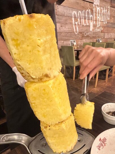 焼きパイナップル